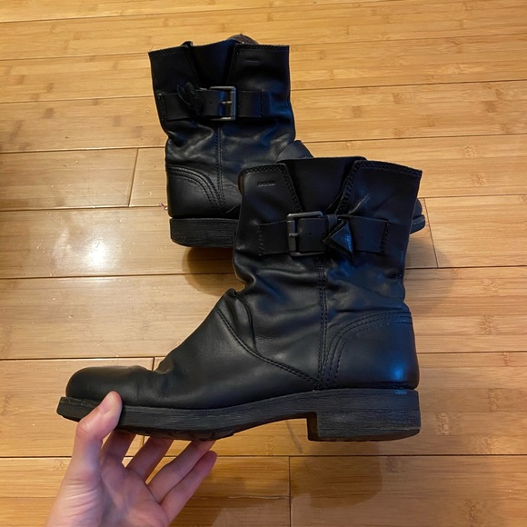 geox combat boots